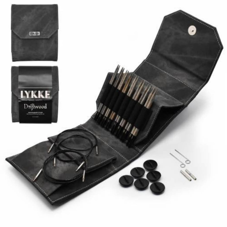 Lykke Needles Lykke Rundstricknadel-Set Driftwood Lieblingsgarn