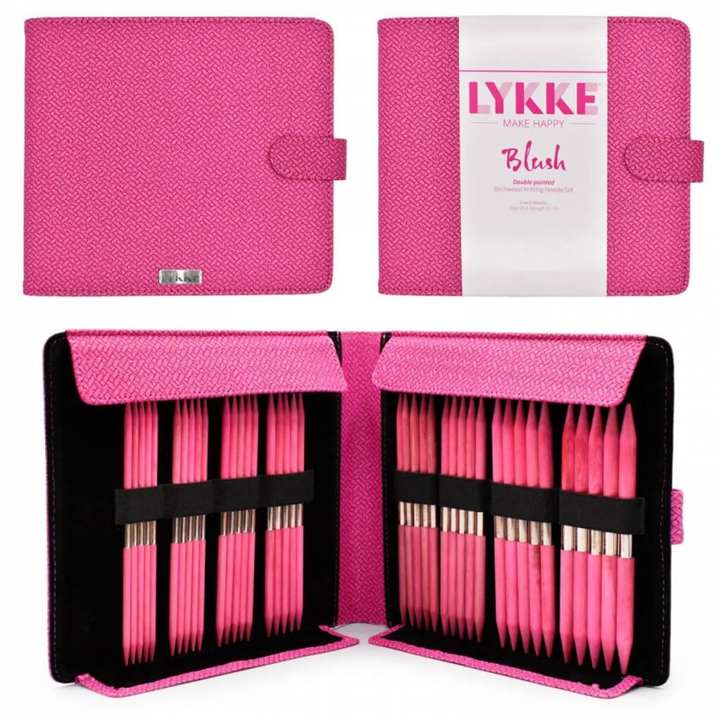 Lykke Needles Lykke Nadelspiel Set Holz Blush Lieblingsgarn