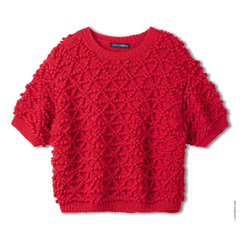 Lana Grossa Pullover Noppenmuster Strickanleitung – Bild 2 von 3 bei bei bei bei bei bei bei bei Lieblingsgarn