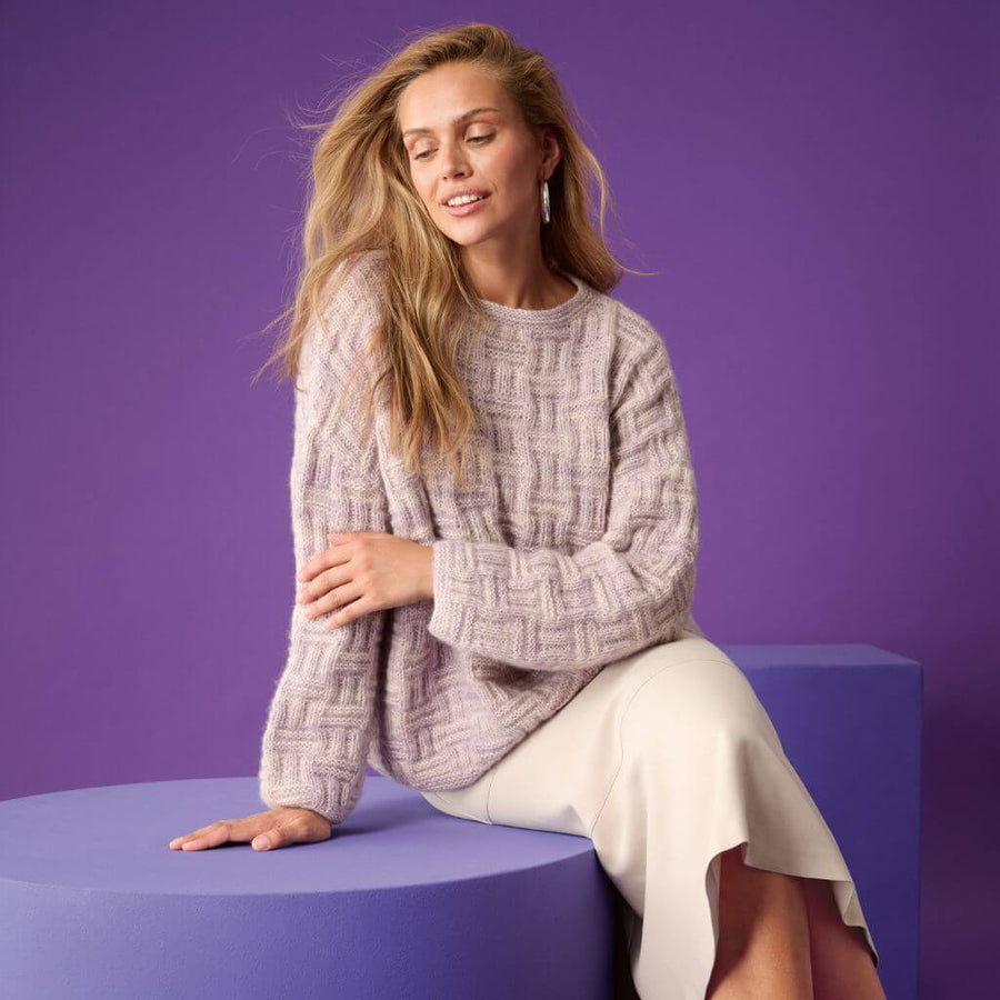 Lana Grossa Pullover Flechtmuster Strickanleitung – Produktansicht bei bei bei bei bei bei bei bei bei bei bei Lieblingsgarn