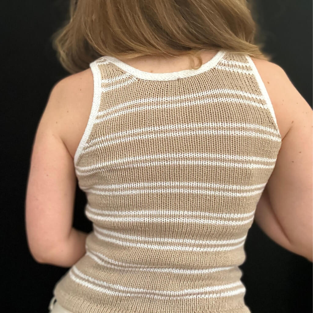 Mabelle Knitting Belle Tank Top Strickanleitung - Mabelle Knitting (PDF) Lieblingsgarn