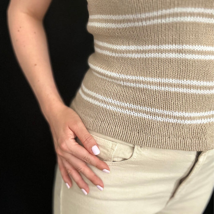 Mabelle Knitting Belle Tank Top Strickanleitung - Mabelle Knitting (PDF) Lieblingsgarn