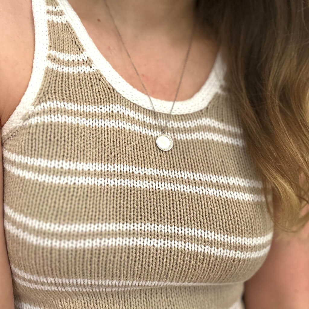 Mabelle Knitting Belle Tank Top Strickanleitung - Mabelle Knitting (PDF) Lieblingsgarn