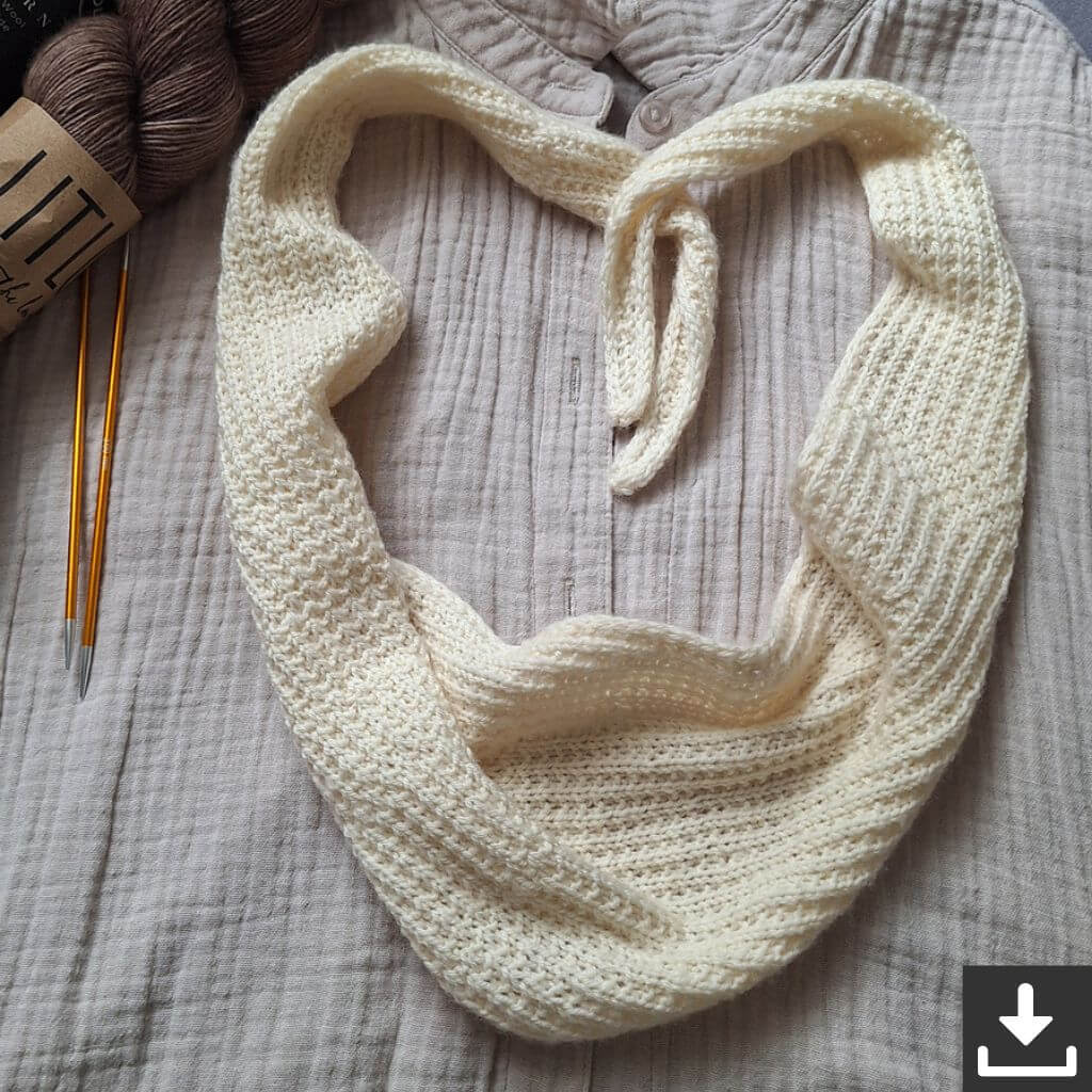 Madame Nadelspiel Pattern Hedi Scarf Strickanleitung - Madame Nadelspiel (PDF) bei bei bei bei bei bei bei bei Lieblingsgarn
