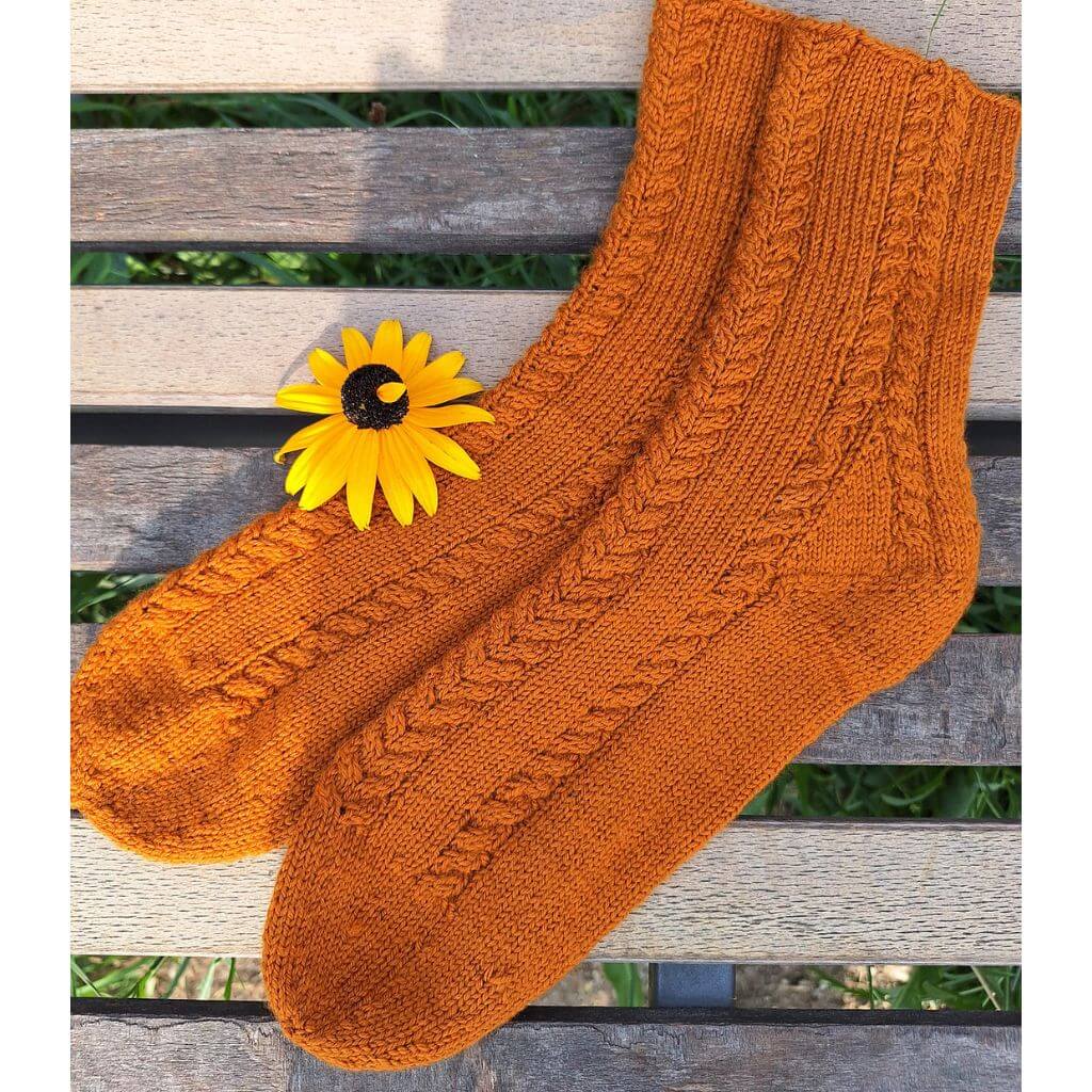Madame Nadelspiel Pattern Socken October Soxx Strickanleitung - Madame Nadelspiel (PDF) bei bei bei bei bei bei Lieblingsgarn