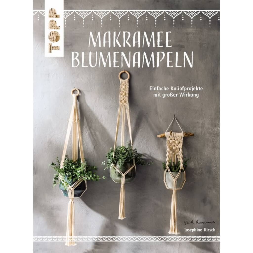 Topp TOPP Makramee Blumenampeln - Josephine Kirsch bei bei bei bei bei bei bei bei bei bei bei bei bei bei bei Lieblingsgarn