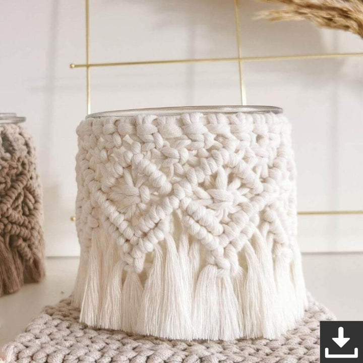 Lieblingsgarn Pattern Teelicht Makramee Anleitung - Filani Lieblingsgarn (PDF) bei bei bei bei bei bei bei bei Lieblingsgarn