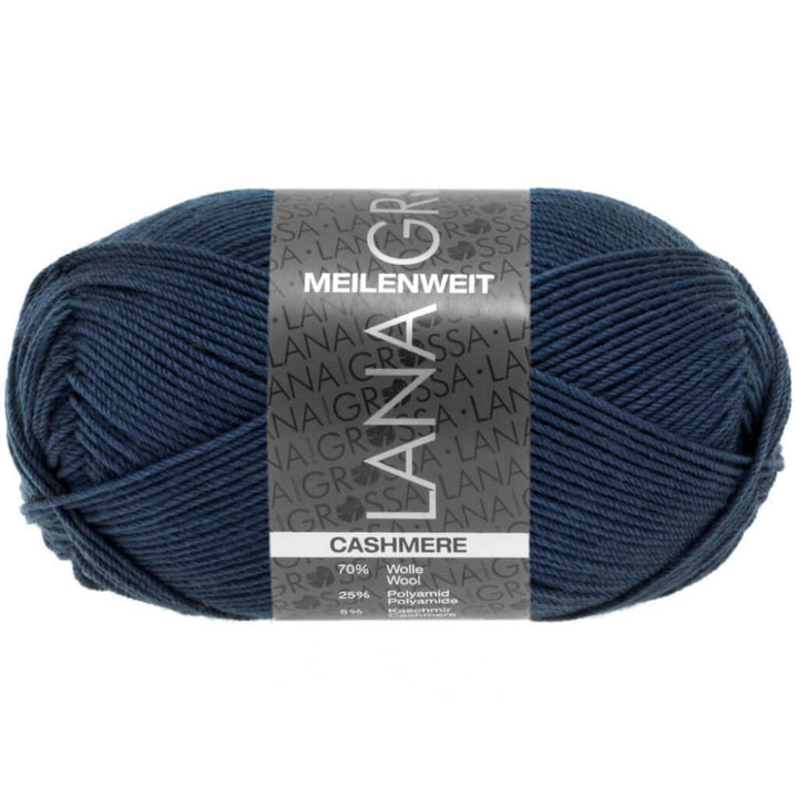 Lana Grossa 09 - Nachtblau Lana Grossa Meilenweit 50 Cashmere Lieblingsgarn