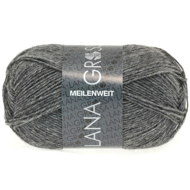 Lana Grossa 1104 - Grau meliert Lana Grossa Meilenweit 50 Lieblingsgarn