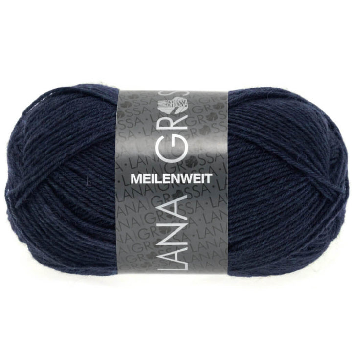 Lana Grossa 1141 - Nachtblau Lana Grossa Meilenweit 50 Lieblingsgarn