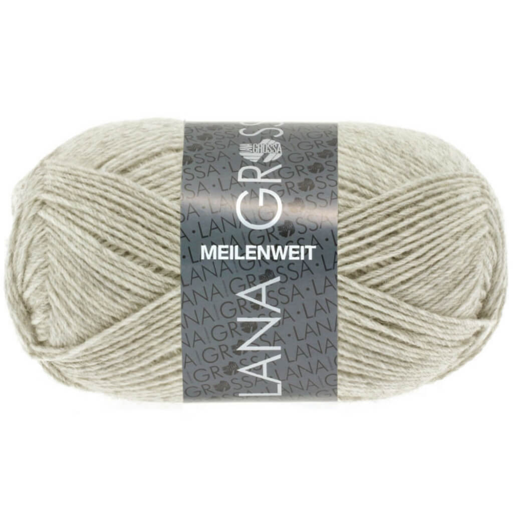Lana Grossa 1301 - Hellbeige meliert Lana Grossa Meilenweit 50 Lieblingsgarn