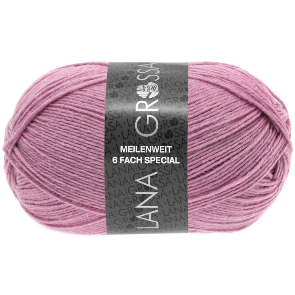 Lana Grossa 9223 - Altrosa Lana Grossa Meilenweit 6-fach 150 Unito Lieblingsgarn
