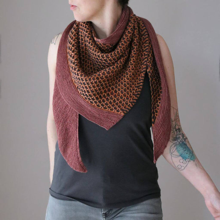 Melanie Berg Pattern Tuch Accidentally in Love Strickanleitung mit Rowmap - Melanie Berg (PDF) Lieblingsgarn