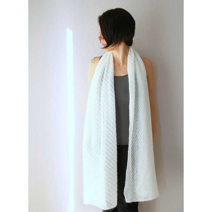 Melanie Berg Pattern Tuch Schnee Strickanleitung - Melanie Berg (PDF) Lieblingsgarn