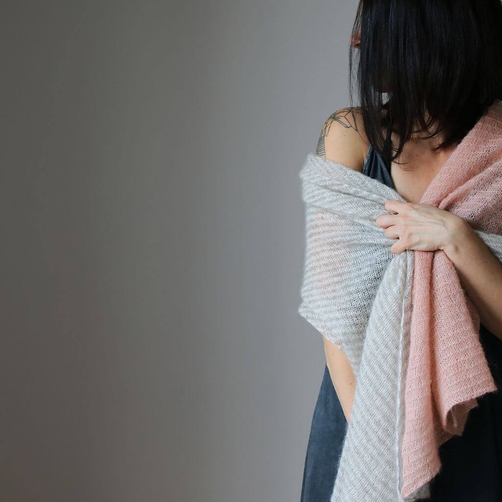 Melanie Berg - Mairlynd Pattern Tuch Wayworn Strickanleitung - Mairlynd (PDF) Lieblingsgarn