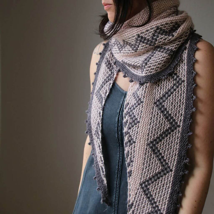 Melanie Berg - Mairlynd Pattern Tuch Zagtastic Strickanleitung - Mairlynd (PDF) Lieblingsgarn