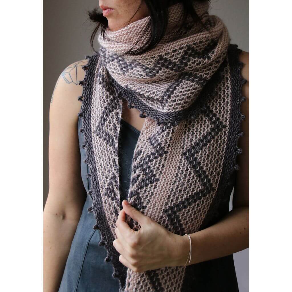 Melanie Berg - Mairlynd Pattern Tuch Zagtastic Strickanleitung - Mairlynd (PDF) Lieblingsgarn