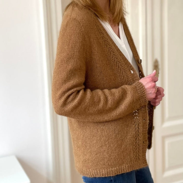 Strickauszeit Mella Cardigan Strickanleitung - Strickauszeit (PDF) Lieblingsgarn