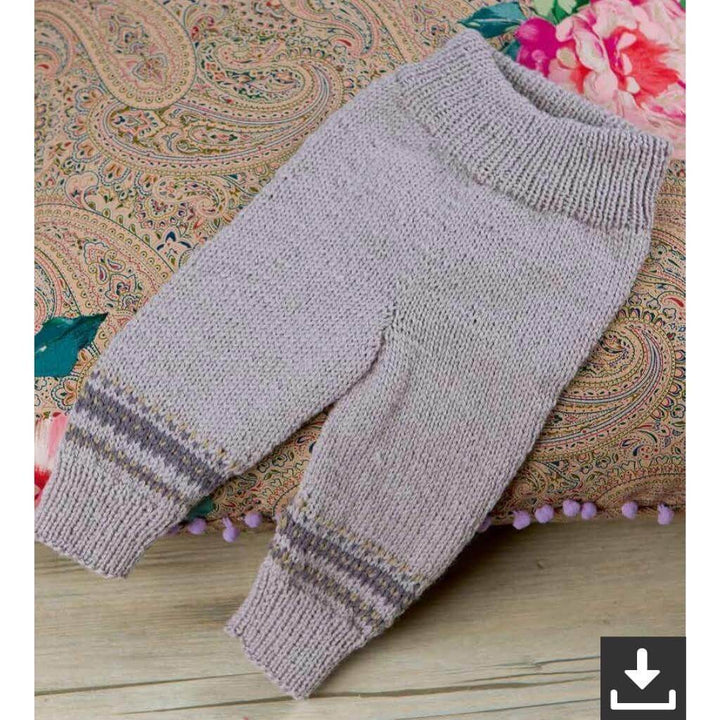 Lang Yarns Pattern Babyhose mit Jacquardmuster Strickanleitung - Lang Yarns (PDF) Lieblingsgarn