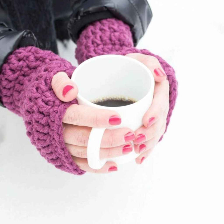 myBoshi Pattern Handstulpen Handstulpen Mikasa Häkelanleitung - myboshi (PDF) Lieblingsgarn