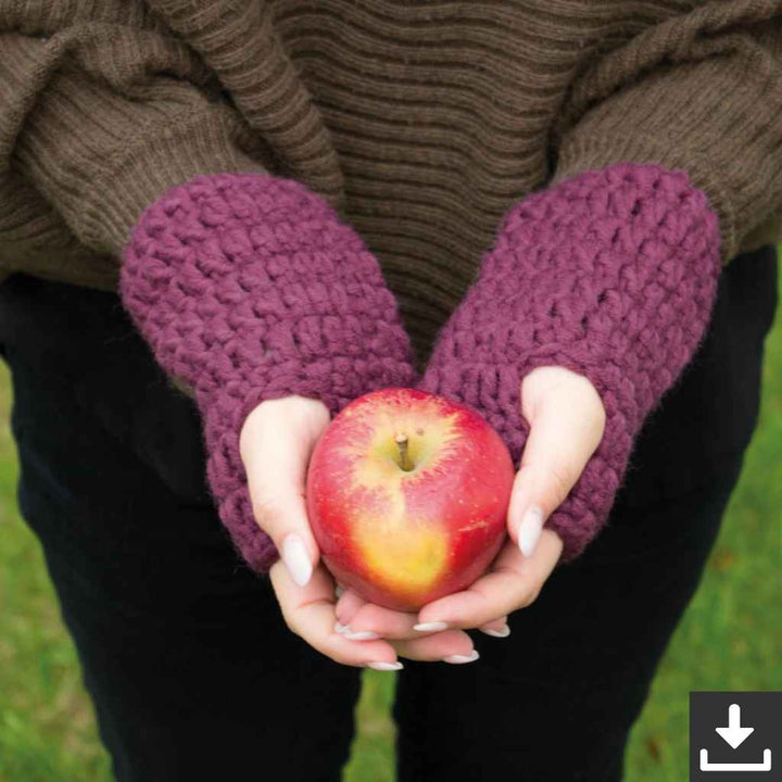 myBoshi Pattern Handstulpen Handstulpen Mikasa Häkelanleitung - myboshi (PDF) Lieblingsgarn