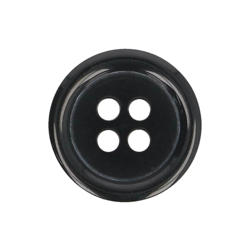 Milward 15 / schwarz / 8 Milward Knopf 4-Loch 15 mm, 8 Stk. bei bei bei bei bei bei bei bei bei bei bei bei Lieblingsgarn