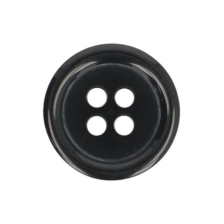 Milward 15 / schwarz / 8 Milward Knopf 4-Loch 15 mm, 8 Stk. bei bei bei bei bei bei bei bei bei bei bei bei Lieblingsgarn
