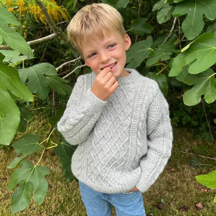 PetiteKnit Pattern Kinder Pullover Moby Sweater Mini Strickanleitung - PetiteKnit (Heft) Lieblingsgarn