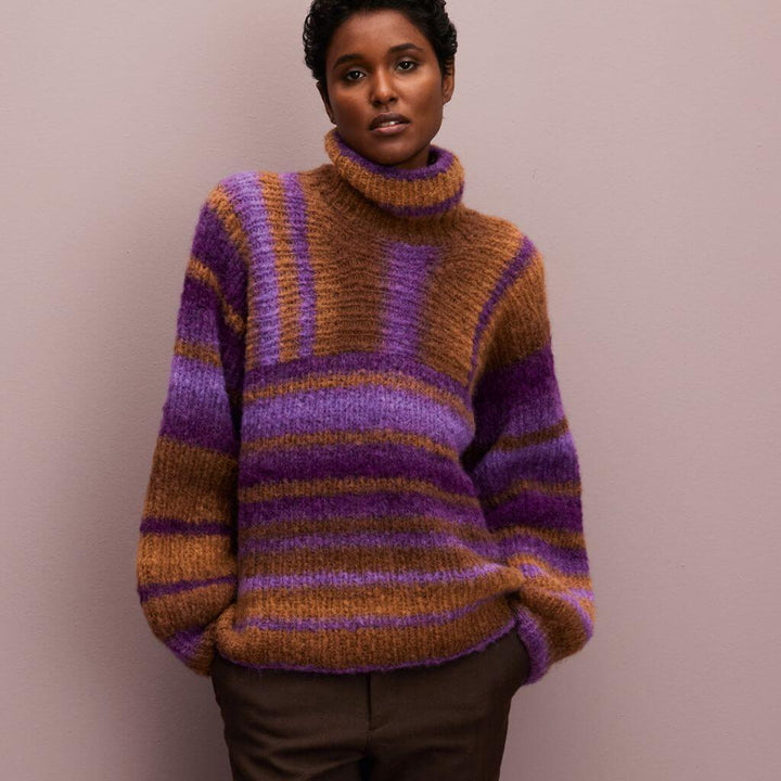 Lana Grossa Pattern Damen Pullover Gigante Strickanleitung - Lana Grossa (Heft) Lieblingsgarn