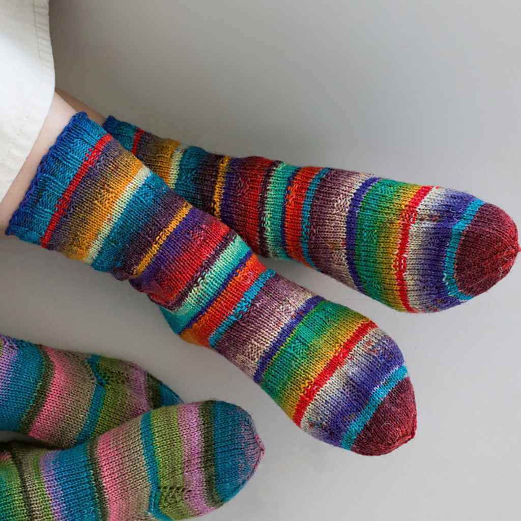 Lana Grossa Socken Meilenweit Fontana Strickanleitung – Produktansicht bei Lieblingsgarn