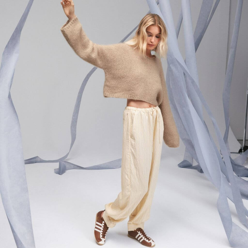 Lana Grossa Überschnittenen Pullover Mohair di Gio Strickanleitung – Bild 2 von 3 bei bei bei bei bei bei bei Lieblingsgarn