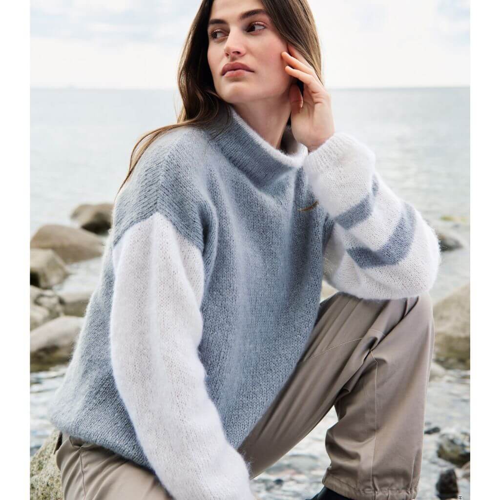 Lana Grossa Pattern Damen Pullover Strickanleitung - Lana Grossa (Heft) Lieblingsgarn