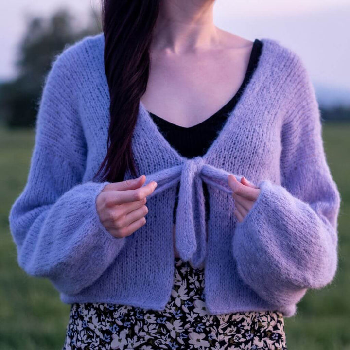 Wisteria Knitting Pattern Moonbow Cardigan Strickanleitung - Wisteria Knitting (PDF) bei bei bei bei bei bei Lieblingsgarn