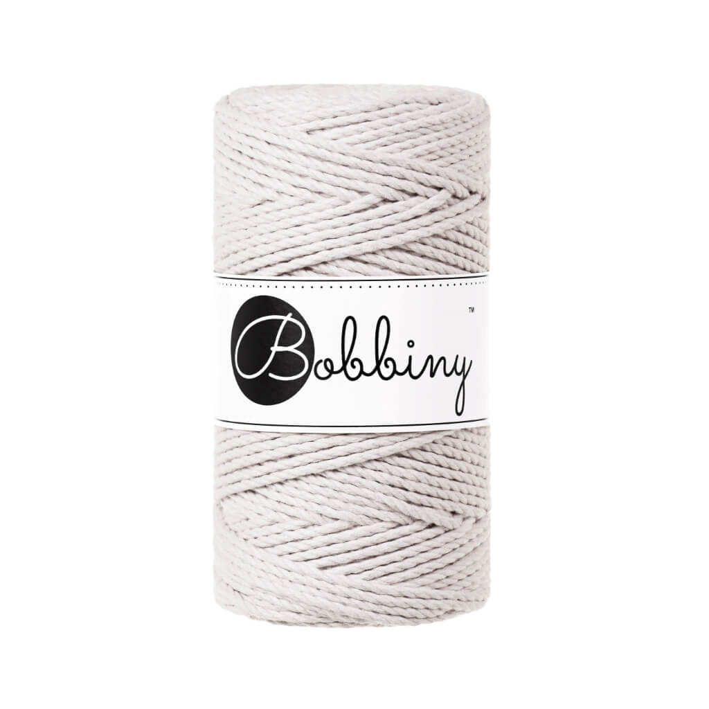 Bobbiny Moonlight Bobbiny Makramee Garn 3mm gedreht Lieblingsgarn