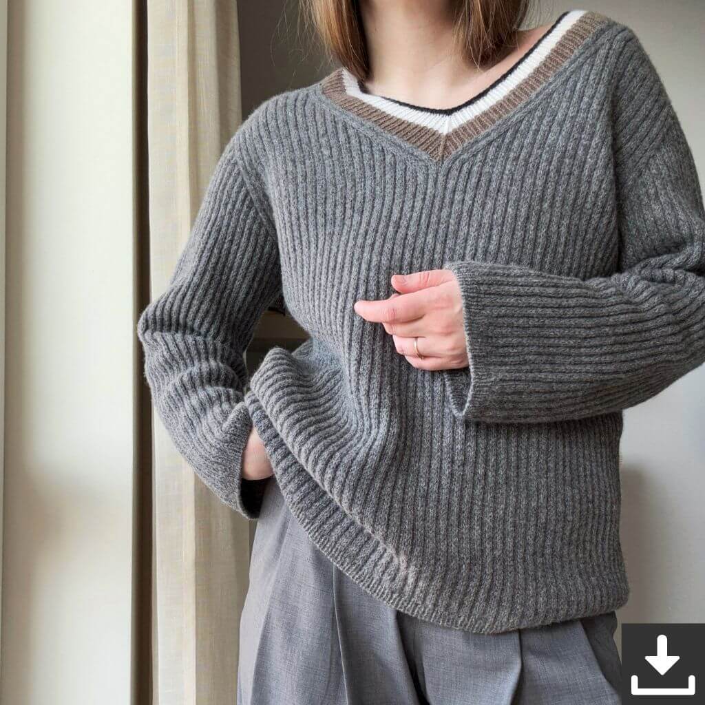 Morecaknit Carlotta Sweater Strickanleitung - Morecaknit (PDF) bei bei bei bei bei bei bei bei bei bei Lieblingsgarn