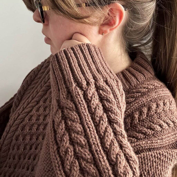 Morecaknit Pattern Ninon Pullover Strickanleitung - Morecaknit (PDF) Lieblingsgarn