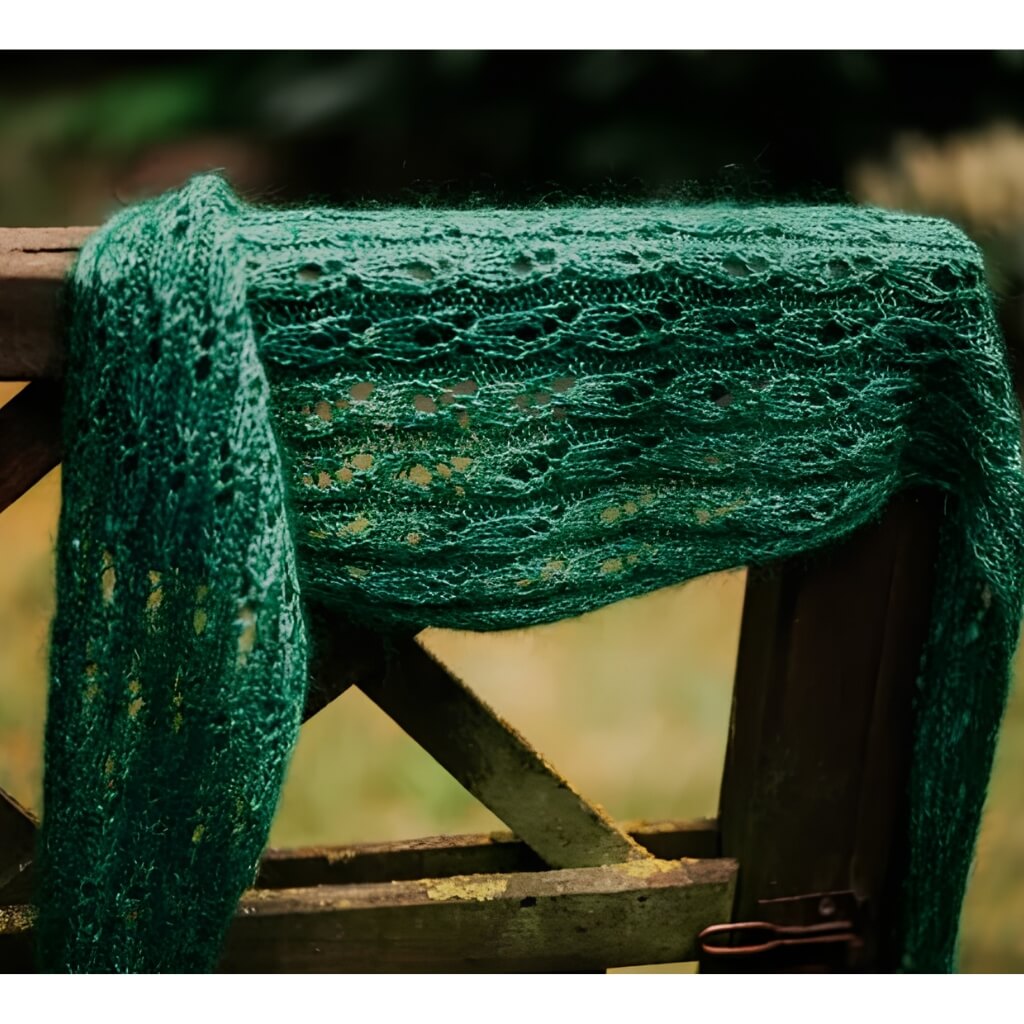 Appelbanne Design Pattern Schal Mukula Scarf Strickanleitung - Appelbanne Design (PDF) Lieblingsgarn