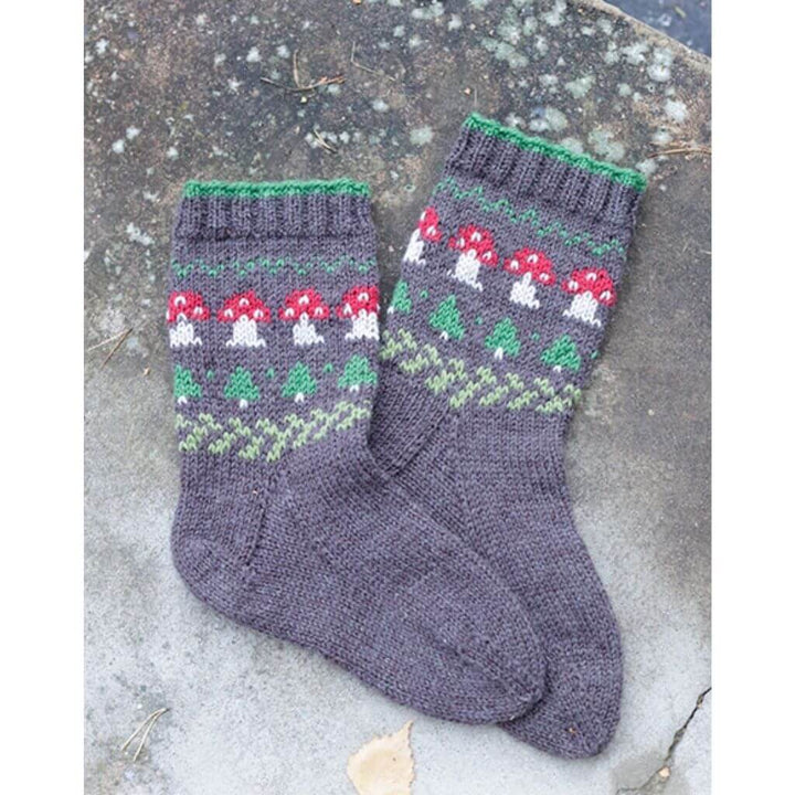 Drops Design Pattern Socken Mushroom Season Socks Strickanleitung - Drops (PDF) bei bei bei bei bei bei bei Lieblingsgarn