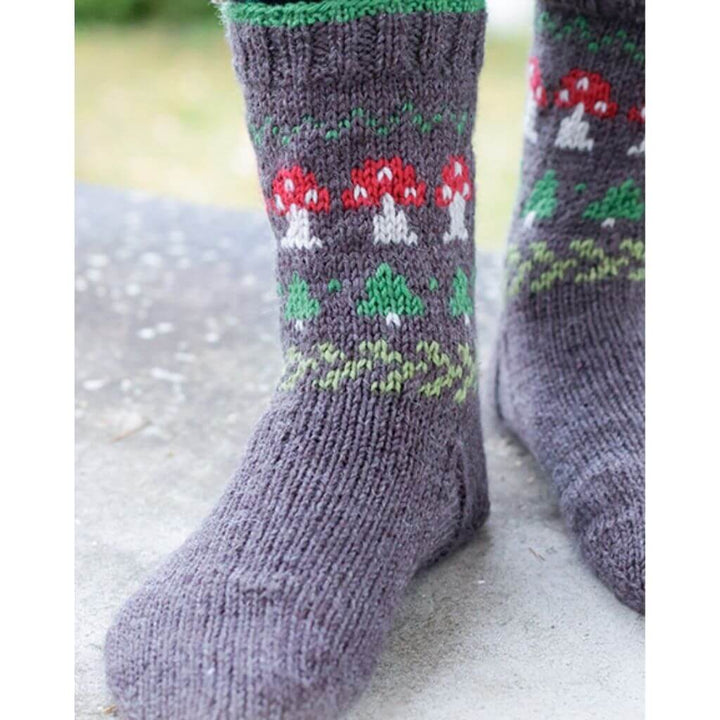 Drops Design Pattern Socken Mushroom Season Socks Strickanleitung - Drops (PDF) bei bei bei bei bei bei bei Lieblingsgarn