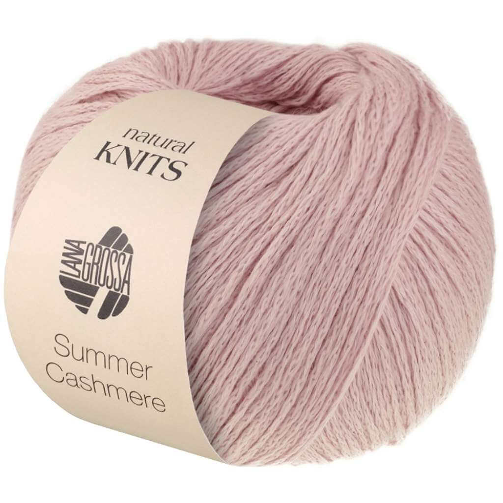 Lana Grossa 19 - Pastellrosa Lana Grossa Summer Cashmere Lieblingsgarn