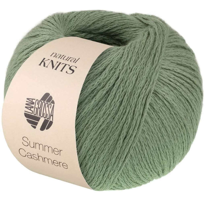 Lana Grossa 23 - Resedagrün Lana Grossa Summer Cashmere Lieblingsgarn