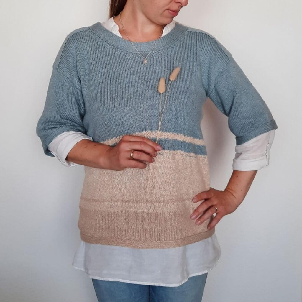 Nadelmelodie Pullover No Fluff Sweater Strickanleitung - Nadelmelodie (PDF) bei bei bei bei bei bei bei bei Lieblingsgarn