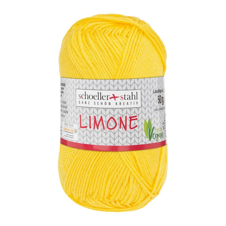 Schoeller + Stahl 4 - Honig Schoeller + Stahl Limone 50g - Baumwollgarn Lieblingsgarn