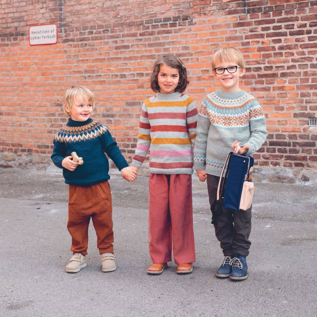 Sandnes Garn Pattern Kinder Pullover Nord Strickanleitung - Sandnes Garn (PDF) Lieblingsgarn