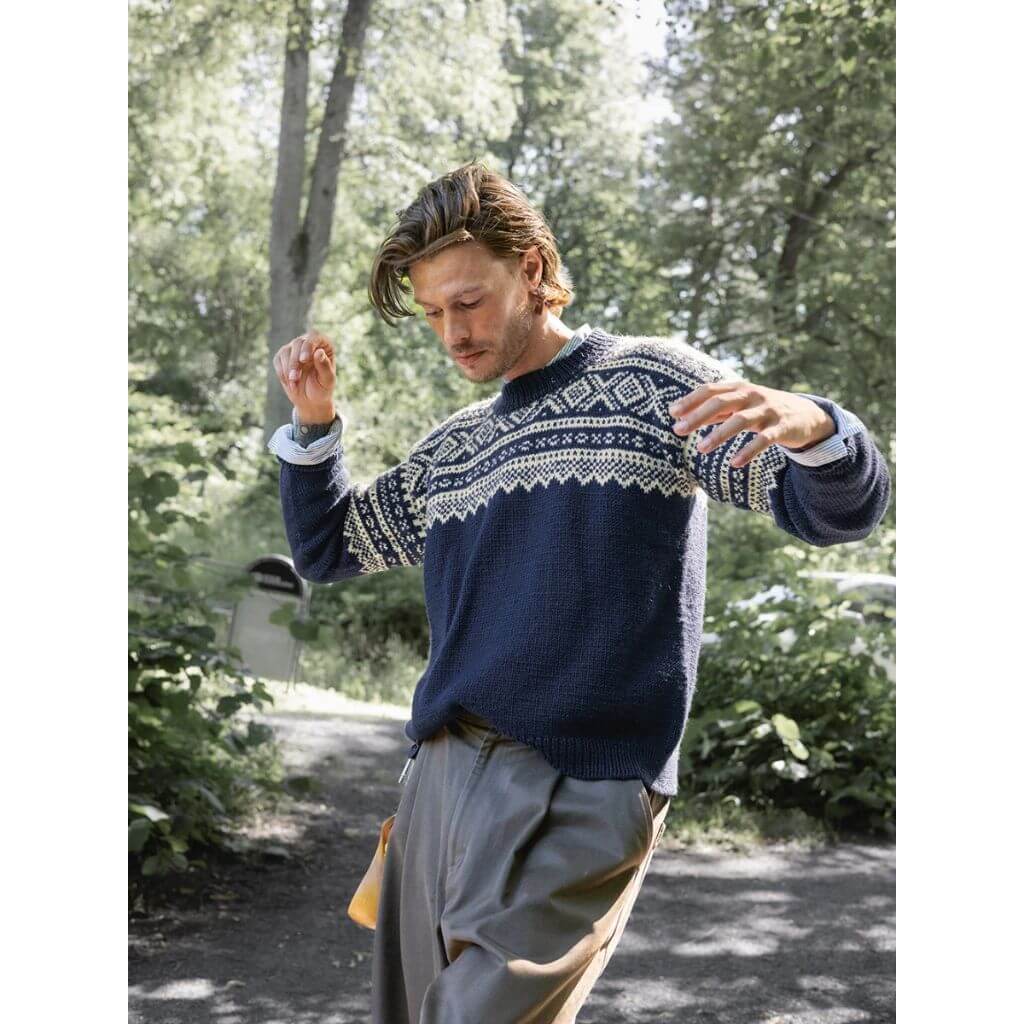 Sandnes Garn Pattern Herren Pullover Marius Strickanleitung - Sandnes Garn (Heft) Lieblingsgarn