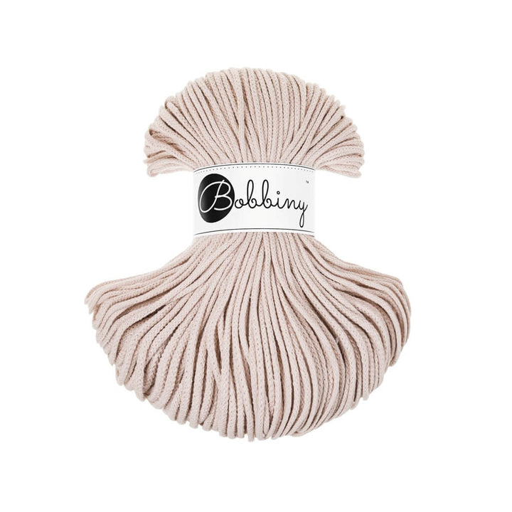 Bobbiny Makramee Nude Bobbiny Kordel Junior 3mm x 100 m Lieblingsgarn