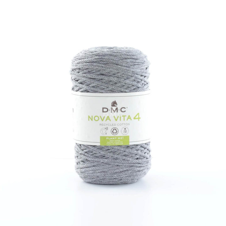 DMC 122 - Gris Clair DMC Nova Vita 4 - Makramee Garn Lieblingsgarn