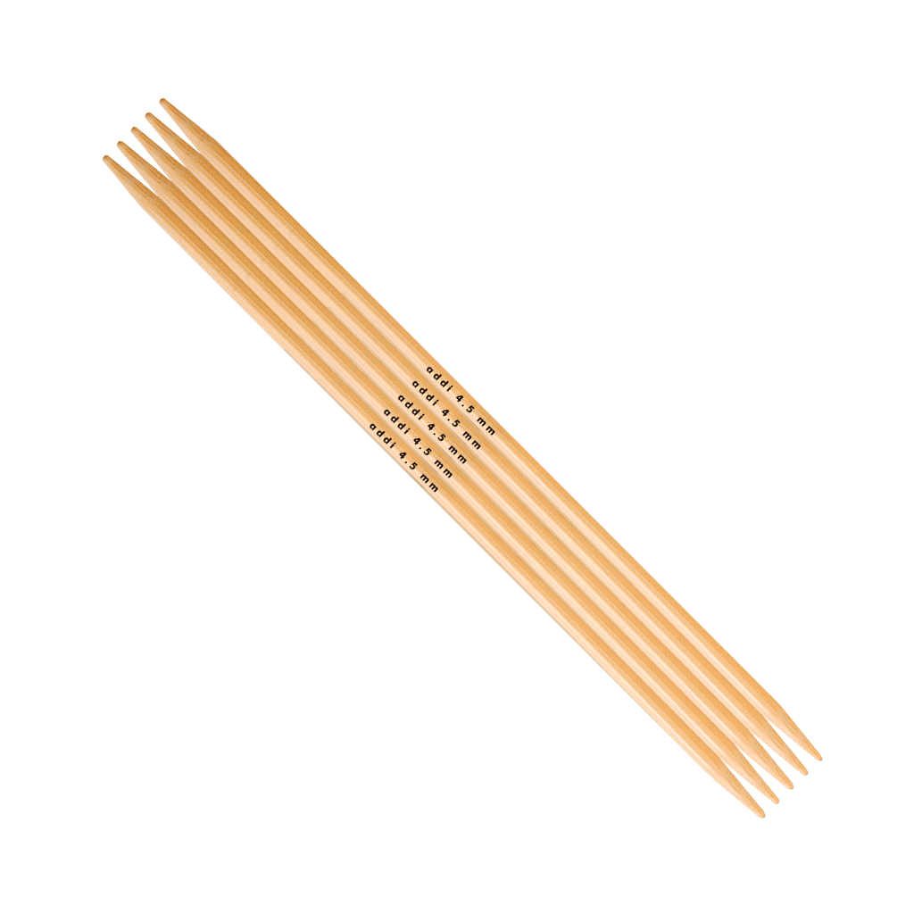 Addi Strumpfstricknadeln aus Bambus - 501-7