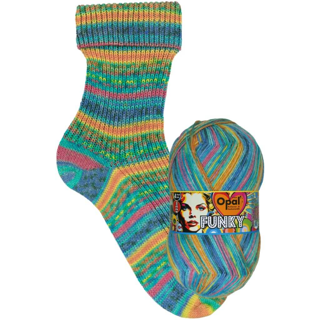 Opal Opal 4-fädig Funky Lieblingsgarn