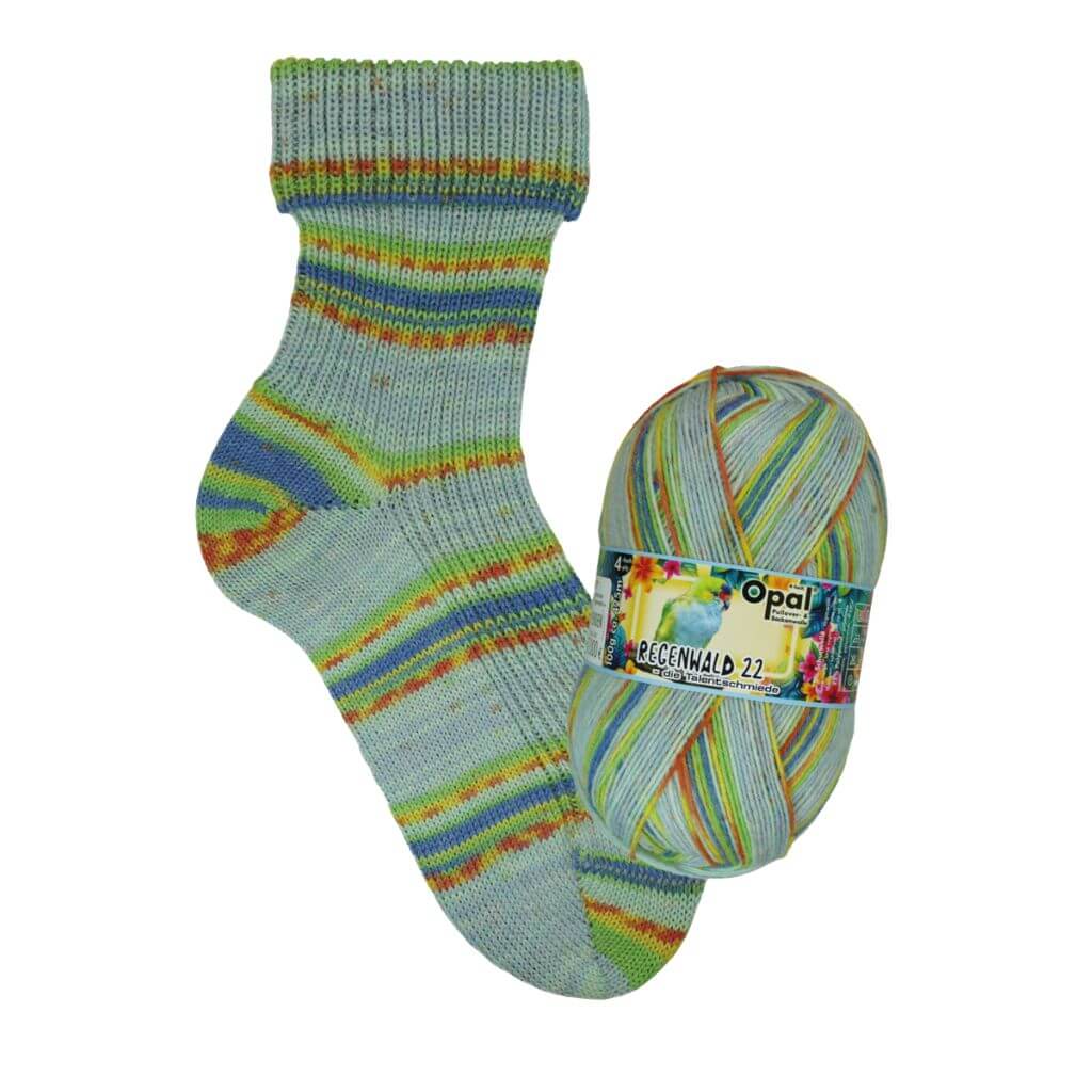 Opal 11735 - Trampolinspringer im Wind Opal 6F Regenwald 22 - Die Talentschmiede Lieblingsgarn